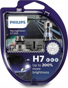 Philips Philips H7 Racing Vision GT200 200% duo 2szt/kpl uniwersalny 4
