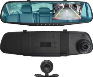 Wideorejestrator Hoalte DVR Lusterko + Kamera cofania 2