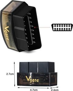 Interfejs diagnostyczny OBD2 II Bluetooth 4.0 iCar Vgate uniwersalny 3