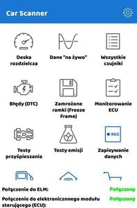 Interfejs diagnostyczny OBD2 II Bluetooth 4.0 iCar Vgate uniwersalny 5