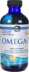 Nordic naturals Nordic Naturals Omega-3 1560 mg smak cytrynowy - 237 ml 1