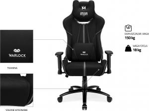 Fotel IMBA Seat Warlock Czarny (987113) 5