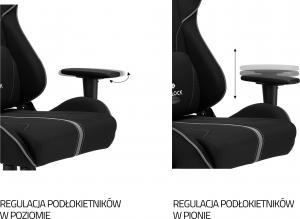 Fotel IMBA Seat Warlock Czarny (987113) 8