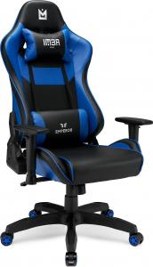 Fotel IMBA Seat Emperor czarno-niebieski 2