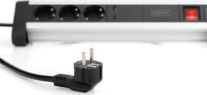 Listwa zasilająca Digitus 3 gniazda 1.5 m czarna (DA-70619) 5