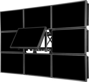 NEC PD02VW MFS 46 55 L, Uchwyt Ścienny, Czarny (100013100) 7
