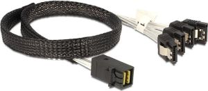 Gembird SFF 8643 - SATA x4, 0.5m, Czarny (83392) 2