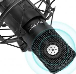 Mikrofon Fifine Zestaw mikrofonowy: pop, filtr, statyw T730 USB 2