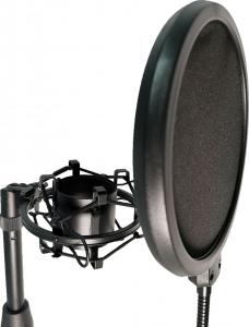 Mozos Zestaw mikrofonowy: statyw biurkowy, pop filtr, kosz antywibracyjny MKIT-STAND 3