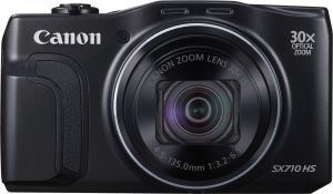 Aparat cyfrowy Canon PowerShot SX710 NFC, WiFi, Czarny (0109C002AA) 1