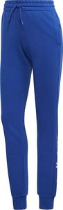 Adidas Spodnie damskie adidas Essentials Linear Pant niebieskie GD3025 : Rozmiar - XS 1