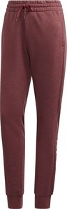 Adidas Spodnie damskie adidas Essentials Linear bordowe GD3024 : Rozmiar - S 1