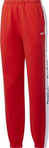 Reebok Spodnie damskie Reebok Te Linear Logo Fl P czerwone FT0905 : Rozmiar - M 1