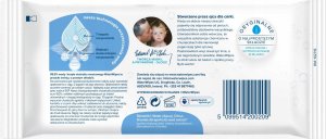 WaterWipes WaterWipes Chusteczki nasączane czystą wodą 12 x 60 sztuk 6