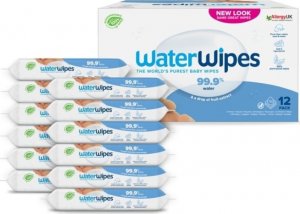WaterWipes WaterWipes Chusteczki nasączane czystą wodą 12 x 60 sztuk 1