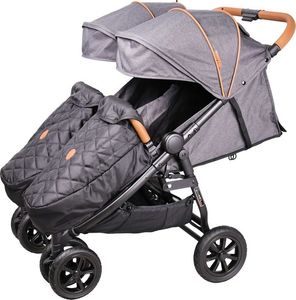 Wózek Coletto Wózek bliźniaczy Enzo Twin grafitowy 2