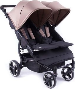 Wózek Baby Monsters bliźniaczy Easy Twin 3.0 taupe 1