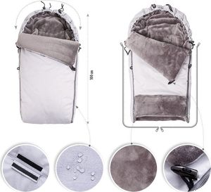 Baby Matex BabyMatex Cocoon Wodoodporny śpiworek dowózka - 05 2