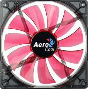 Wentylator Aerocool Wentylator Lightning LED Czerwony 140mm (EN51370) 1