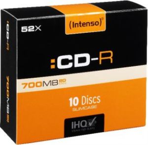 Intenso CD-R 700 MB 52x 10 sztuk (1001622) 1