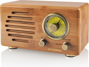 Radio Hyundai towar w Sosnowcu - Radia [Hyundai] Retro Radio FM - Hyundai RA410B - HY-RA410B () - Morelenet_721460 1