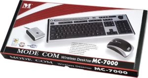 Klawiatura + mysz Modecom MC-7000 srebrno-czarny 6