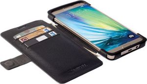 Krusell Etui Malmo Flipallet do Samsung Galaxy A7, Czarne (76115) 2