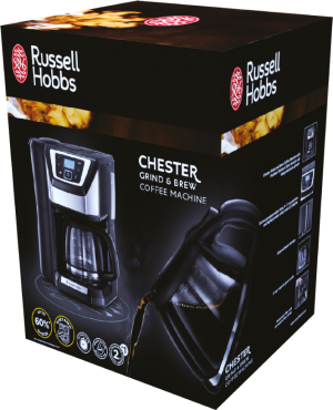 Ekspres przelewowy Russell Hobbs Chester Grind & Brew 22000-56 Czarny 9