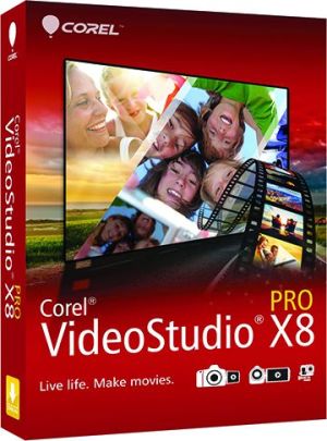Corel VideoStudio Pro X8 ML miniBox (VSPRX8MLMBEU) 1