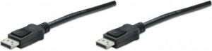 Kabel Manhattan DisplayPort - DisplayPort 2m czarny (393799) 1