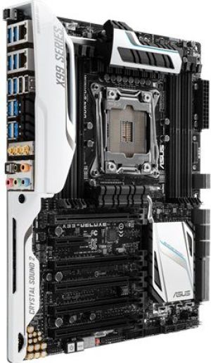Płyta główna Asus X99-DELUXE/U3.1 X99 LGA 2011-3 (PCX/DZW/GLAN/SATA3/USB3/RAID/DDR4/SLI/CROSSFIRE) ( X99-DELUXE/U3.1 3
