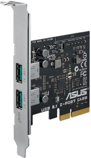 Kontroler Asus PCIe 2.0 x4 - 2x USB 3.2 Gen 2 (90MC0360-M0EAY0) 1