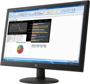Monitor HP V241p (K0Q34AA#ABB) 5