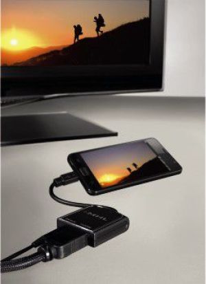 Adapter USB Hama microUSB - HDMI + microUSB Czarny  (000545100000) 2
