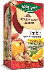 HERBAPOL Herbapol Herbata Herbaciany Ogród - Imbir z pomarańczą i pigwą 20 torebek - 4szt () - 11535 1
