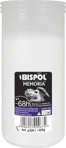 Bispol Wkład do zniczy parafinowy BISPOL P320 68H 1szt. 1