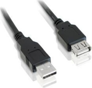 Kabel USB Przedłużacz USB wtyk/gniazdo 1,8m (KP02783-1,8) 1