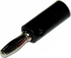 Wtyk bananowy plastik czrn/czerw. (WTY0200N) 2