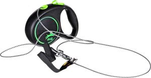 Flexi Smycz automatyczna Black Design XS linka 3 m kol. zielony 3
