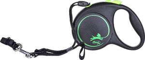 Flexi Smycz automatyczna Black Design S linka 5 m kol. zielony 2