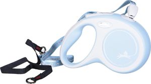 Flexi Smycz automatyczna New Comfort S linka 8 m kol. jasny niebieski 3