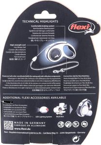 Flexi Smycz automatyczna New Comfort S linka 8 m kol. jasny niebieski 5