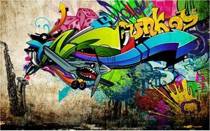 DecoNest Fototapeta - Funky - graffiti - 350X245 1
