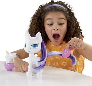 Figurka Hasbro My Little Pony Rarity z magicznymi włosami (E9104) 5
