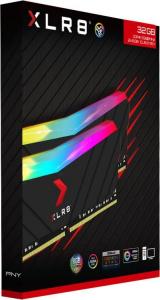 Pamięć PNY XLR8 Gaming Epic-X RGB, DDR4, 32 GB, 3200MHz, CL16 (MD32GK2D4320016XRGB) 4