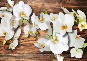 DecoNest Fototapeta - Leśna orchidea - 150X105 1