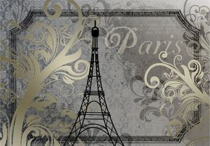 DecoNest Fototapeta - Vintage Paris - 150X105 1