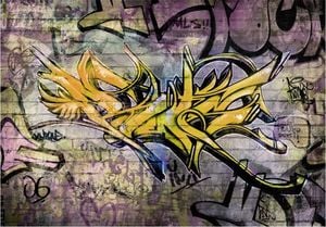 DecoNest Fototapeta - Stunning graffiti - 100X70 1