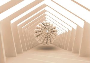 DecoNest Fototapeta - Abstrakcyjny korytarz - 250X175 1