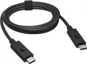 Kabel USB Angelbird USB-C - USB-C 1 m Czarny (USB32CC100) 1